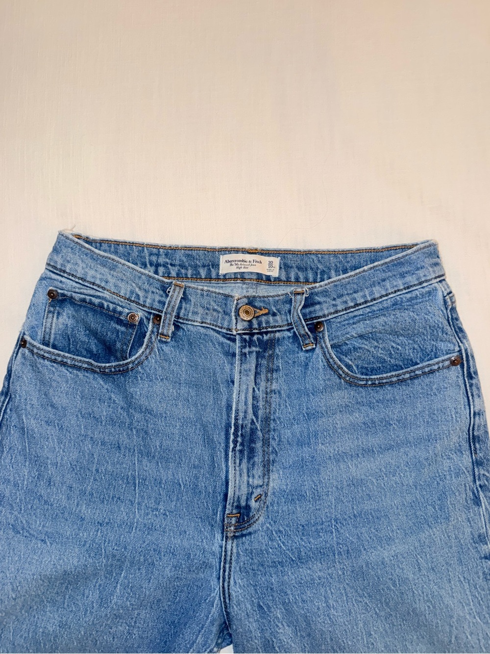 X-Short Abercrombie & Fitch “The 90s Relaxed Jeans High Rise” - Picture 3 of 5